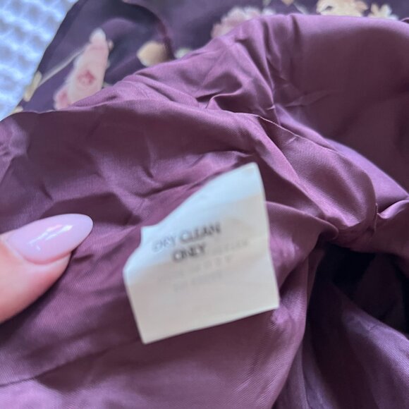 Vintage Floral A-Line Dress - Picture 5 of 6